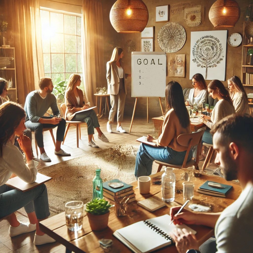 Elevated goal setting workshop. Clarify your vision, set meaningful goals, and align with your true purpose. For teams and individuals.
